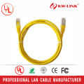 UTP de alta qualidade encalhado cabo de cabo de remendo cat6 macio 28awg / 26awg